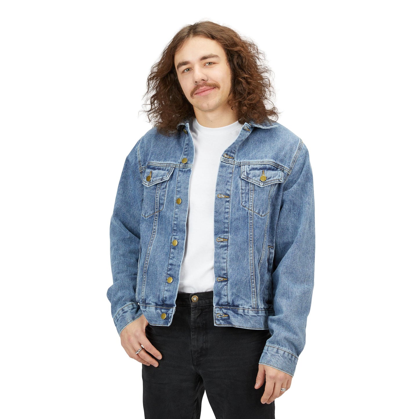 Nebraska Cornhuskers Adult Denim Jacket