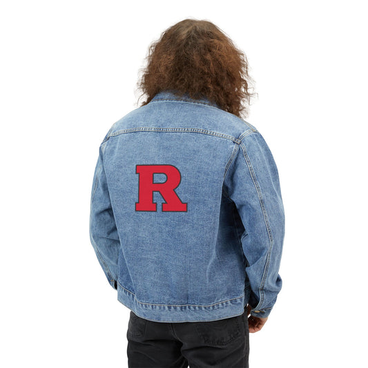 Rutgers Scarlet Knights Adult Denim Jacket