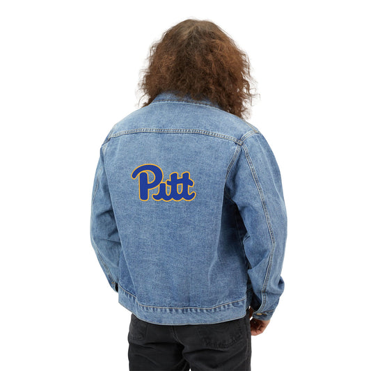 Pittsburgh Panthers Adult Denim Jacket