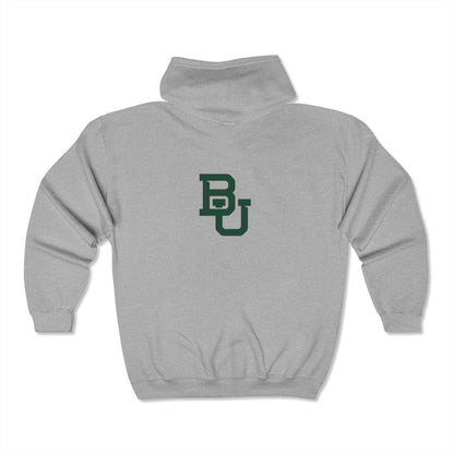 Baylor Bears Adult Zip-Up Hoodie