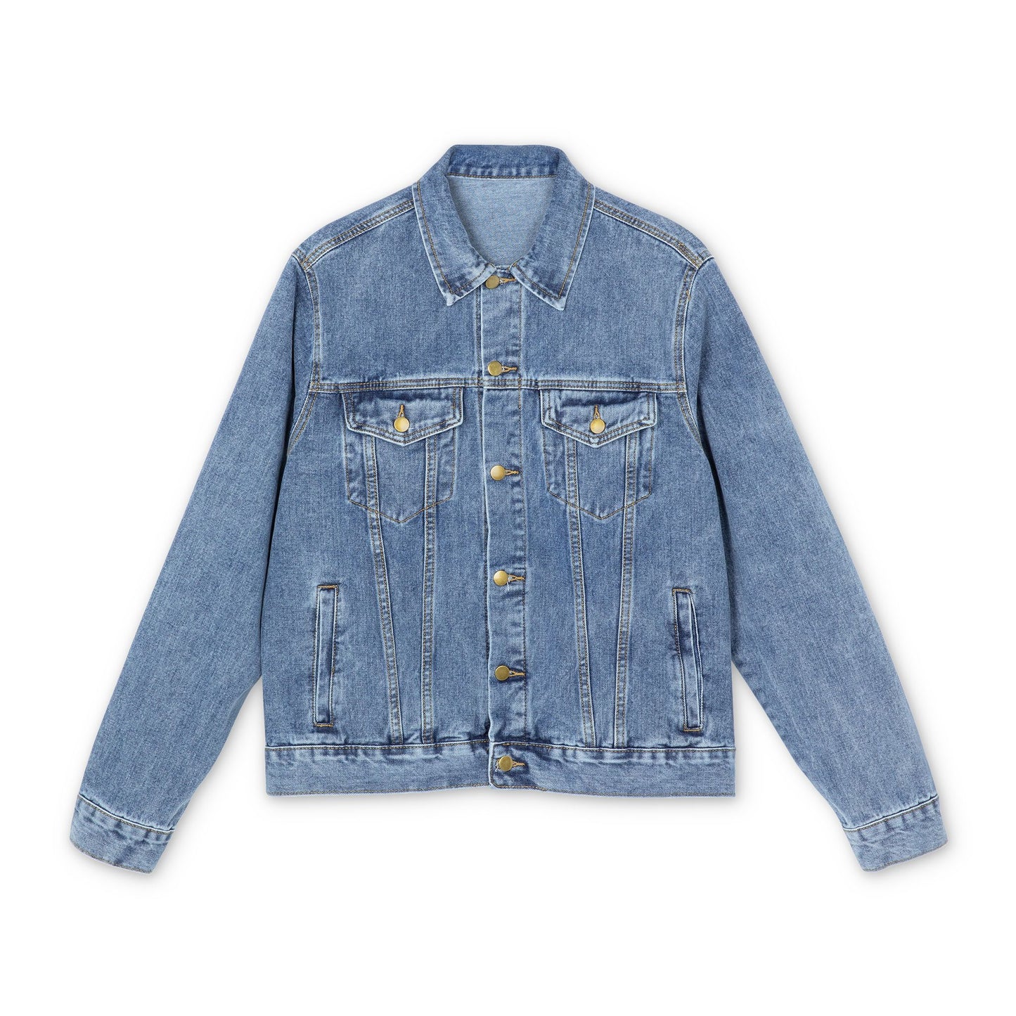 Furman Paladins Adult Denim Jacket