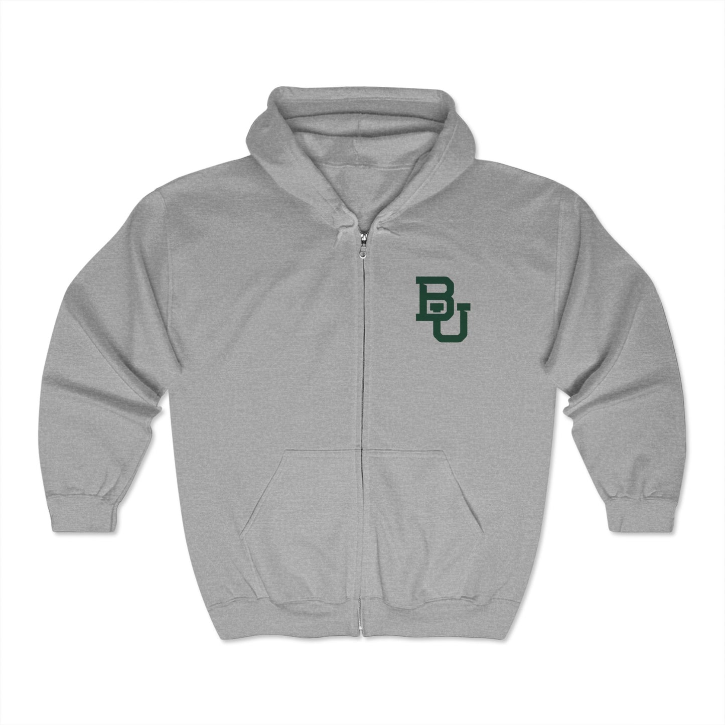 Baylor Bears Adult Zip-Up Hoodie