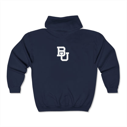 Baylor Bears Adult Zip-Up Hoodie