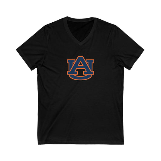 Auburn Tigers Adult V-Neck T-Shirt