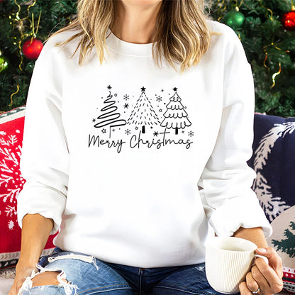 Merry Christmas Tree Sweatshirt