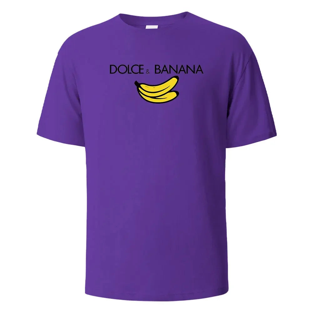 Dolce Banana Funny Print T-Shirt