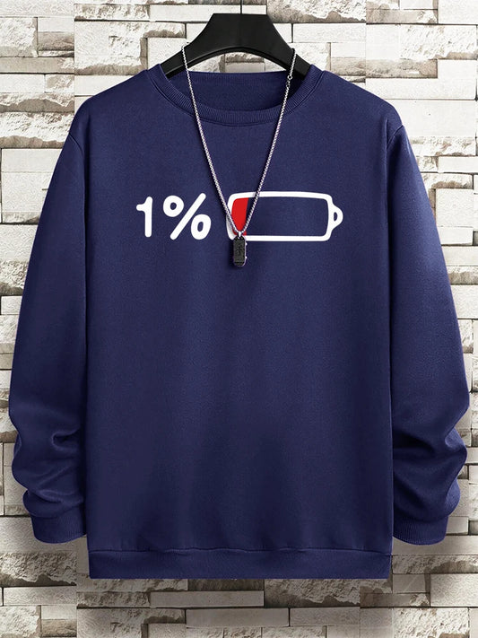 Urgent For Charging 1% Sweatshirt