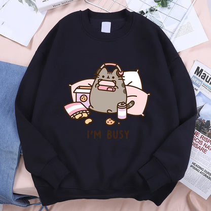 I'M Busy Sweatshirt