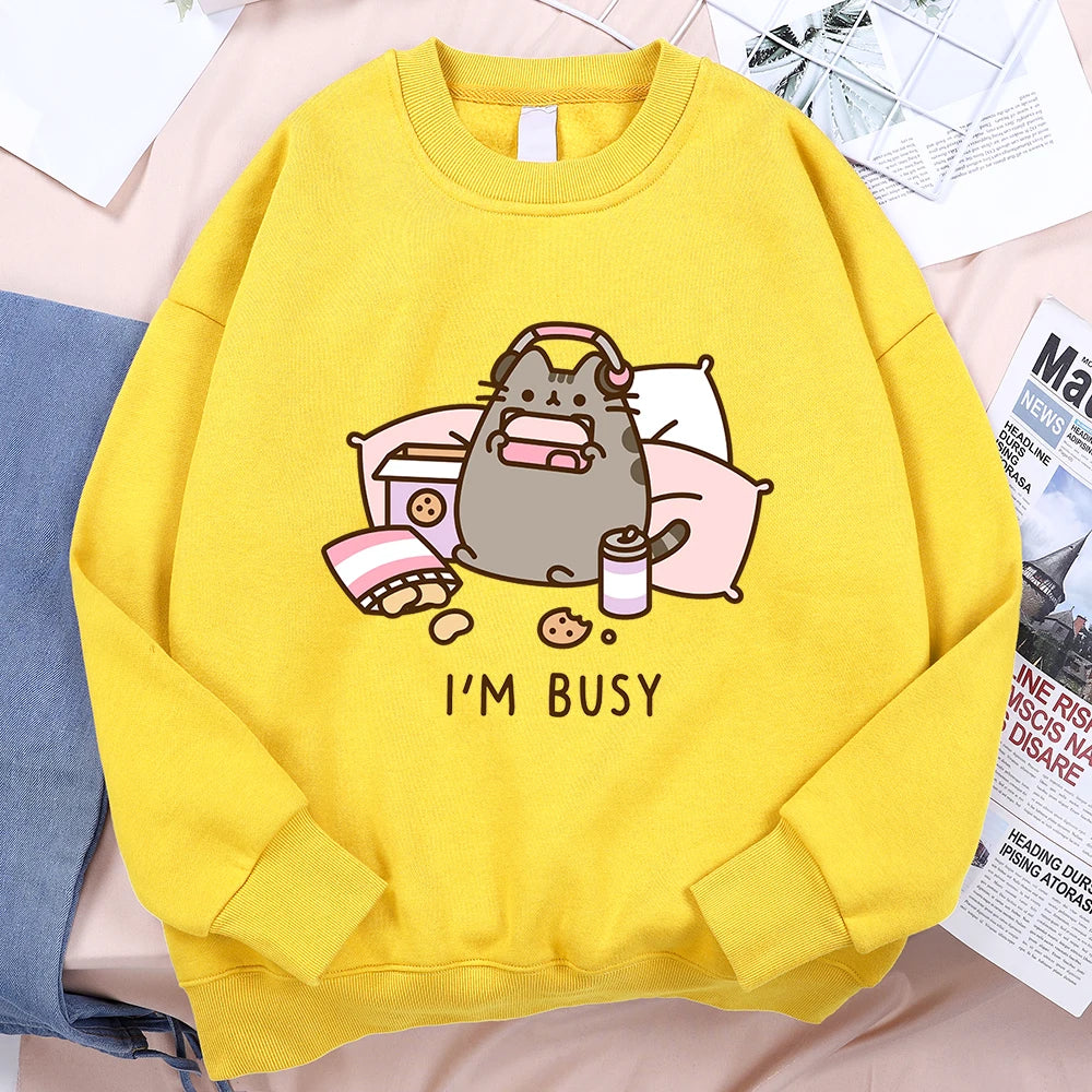 I'M Busy Sweatshirt