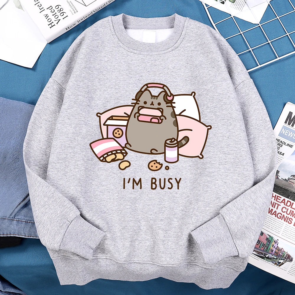 I'M Busy Sweatshirt