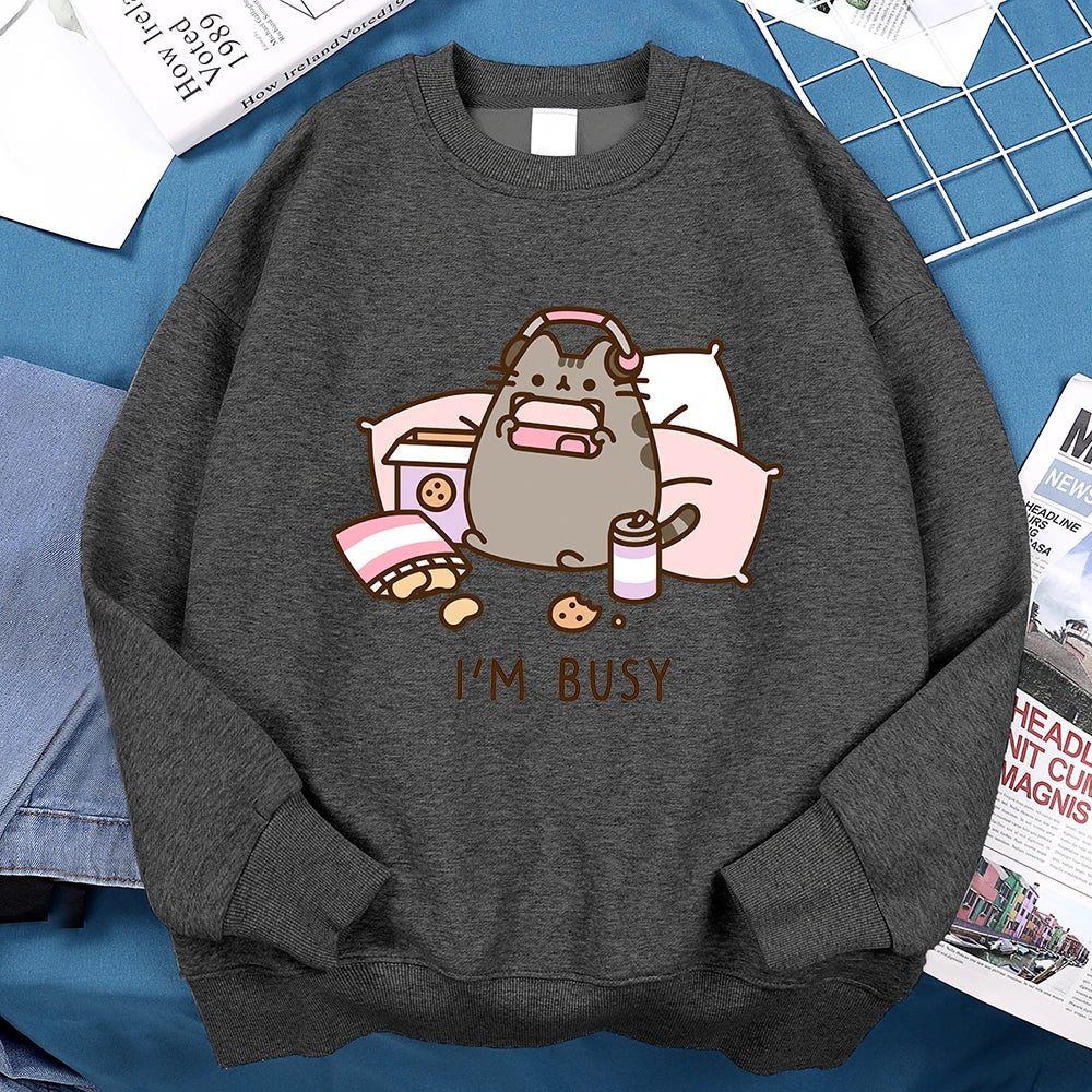 I'M Busy Sweatshirt