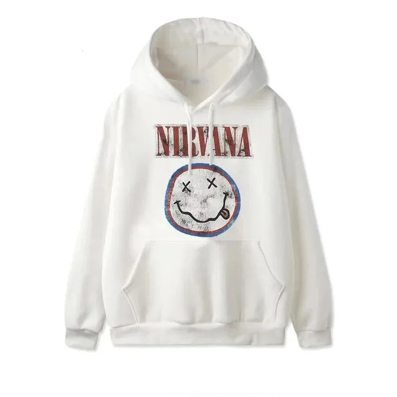 Nirvana Smile Face Hoodie