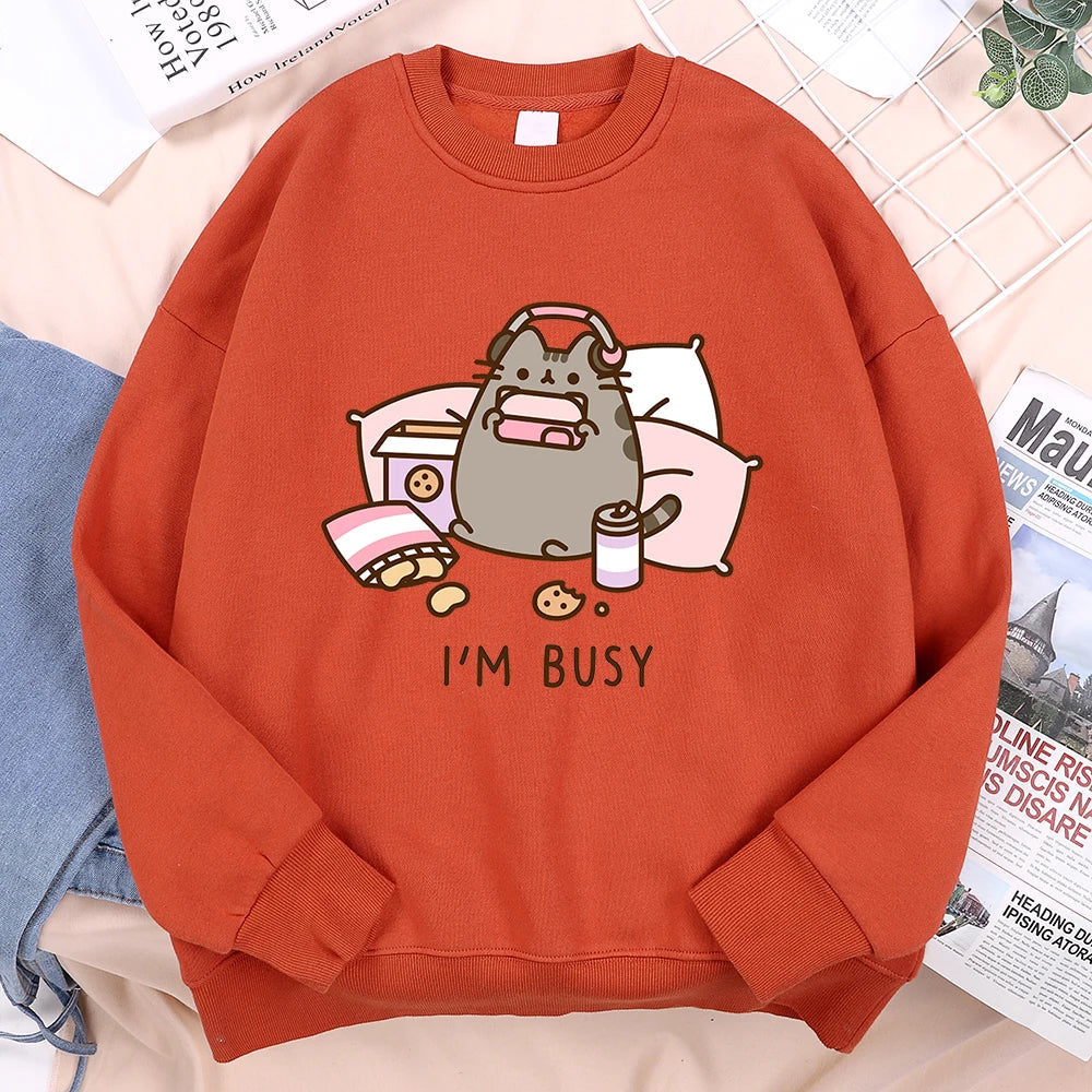 I'M Busy Sweatshirt