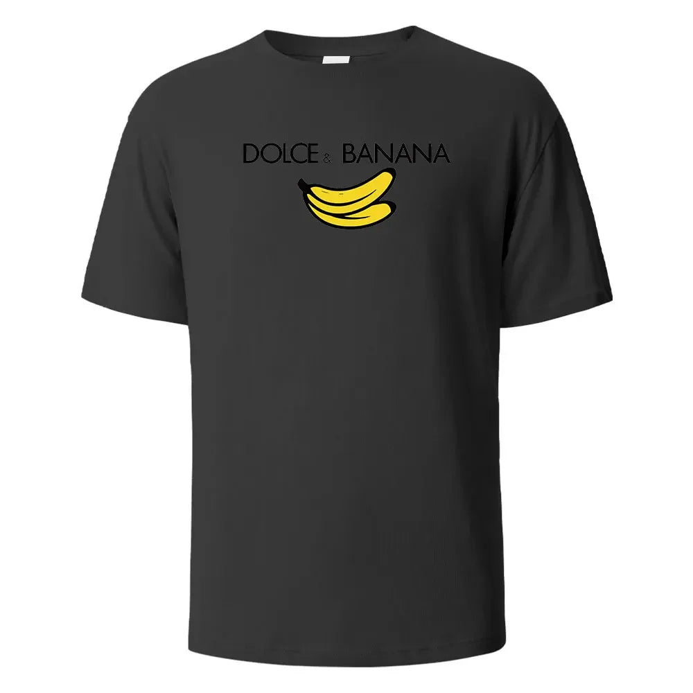 Dolce Banana Funny Print T-Shirt