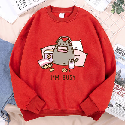 I'M Busy Sweatshirt