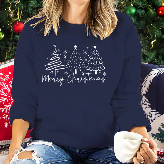 Merry Christmas Tree Sweatshirt