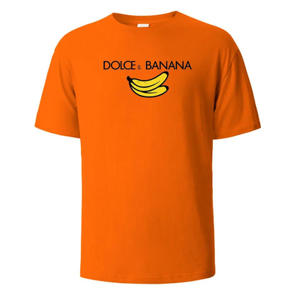 Dolce Banana Funny Print T-Shirt