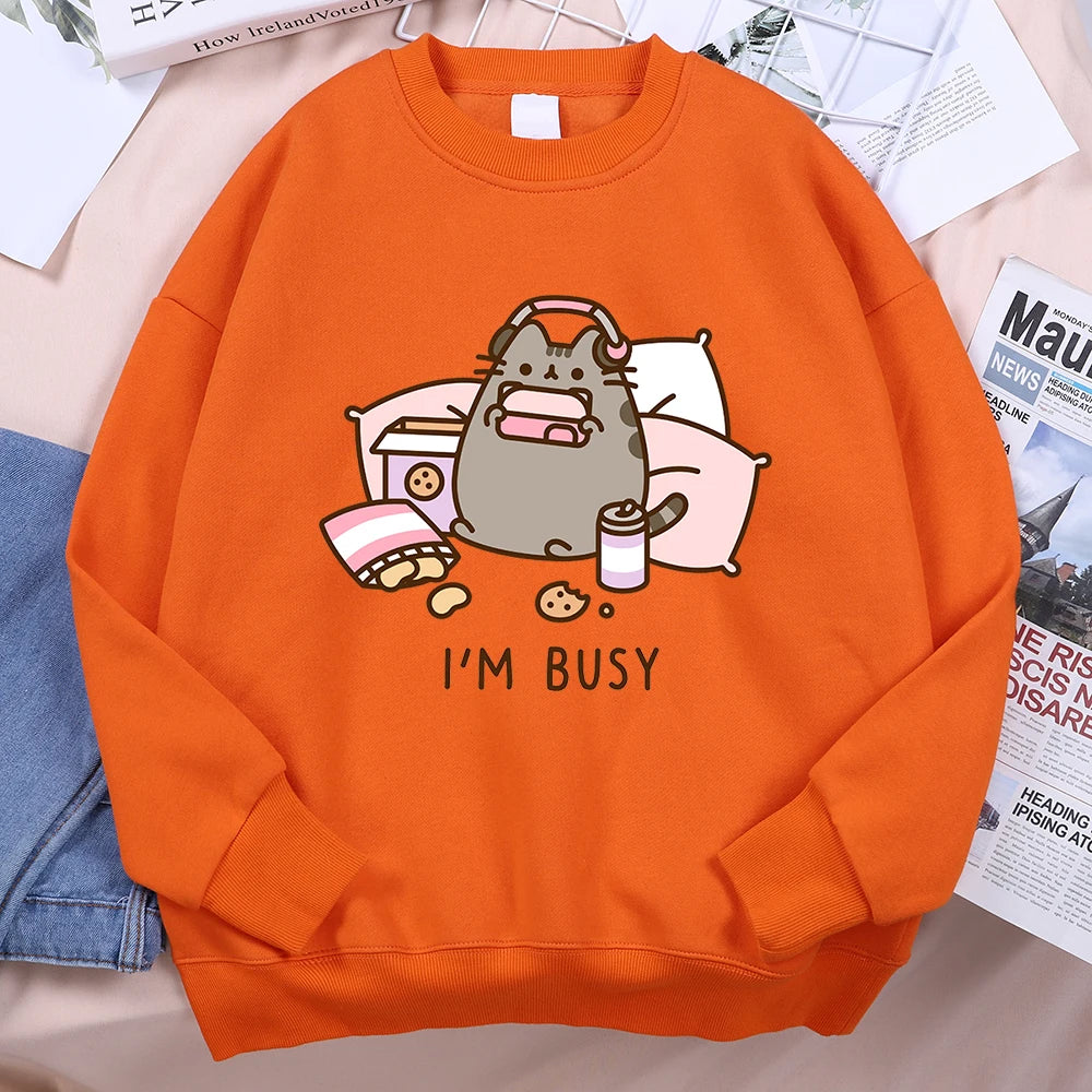 I'M Busy Sweatshirt