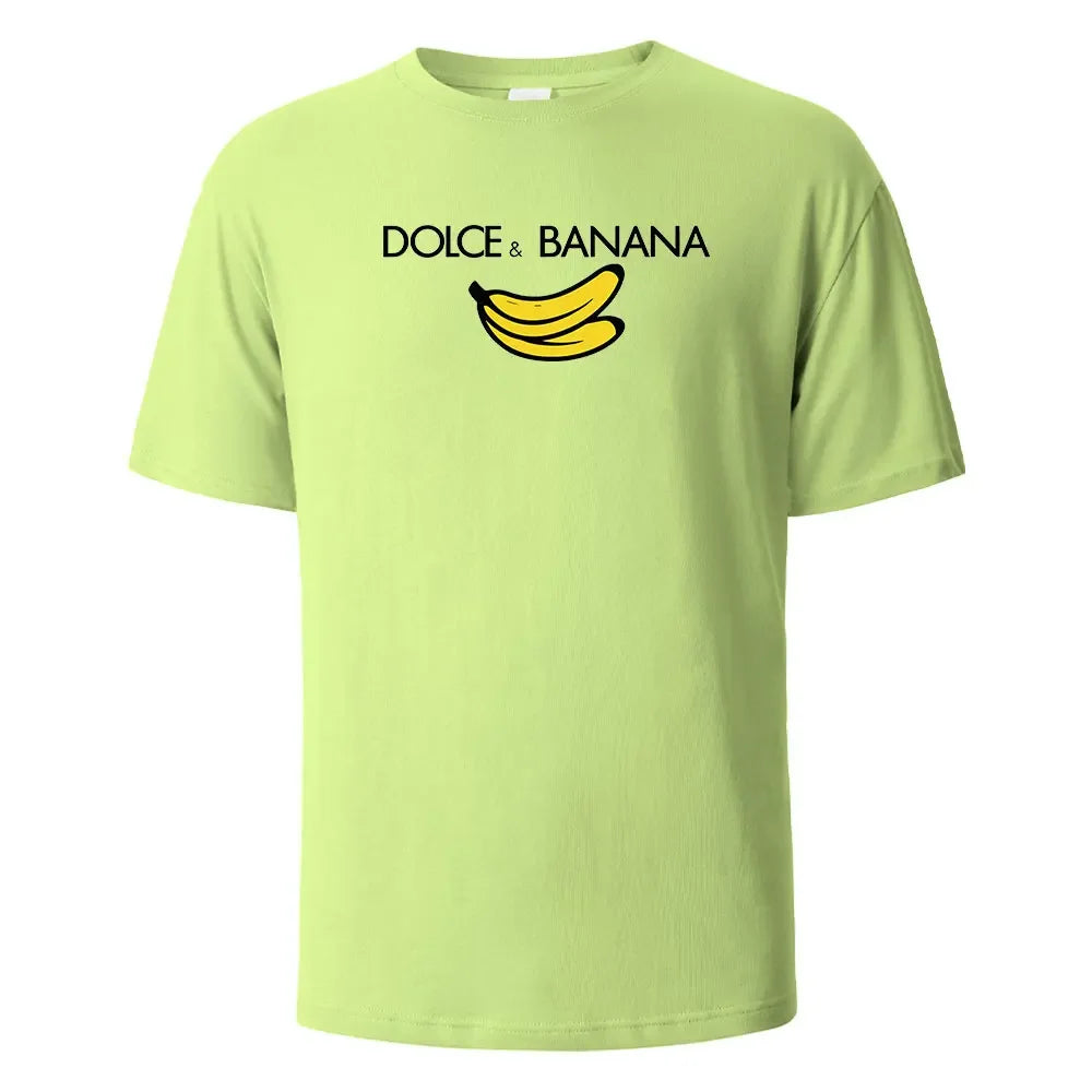 Dolce Banana Funny Print T-Shirt