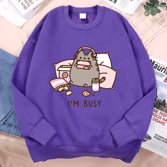 I'M Busy Sweatshirt