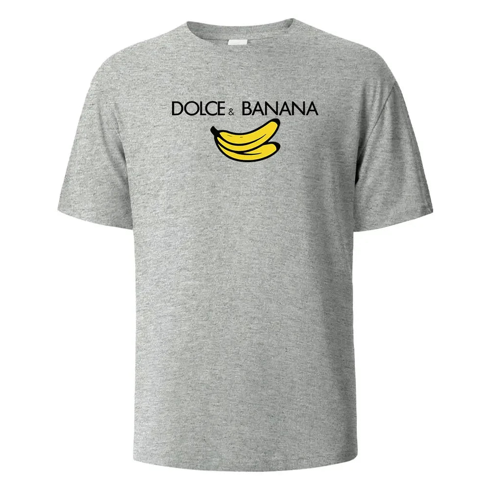 Dolce Banana Funny Print T-Shirt