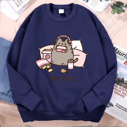 I'M Busy Sweatshirt