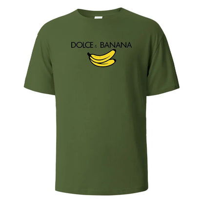 Dolce Banana Funny Print T-Shirt