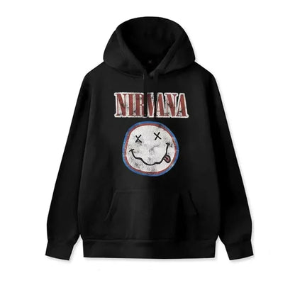 Nirvana Smile Face Hoodie