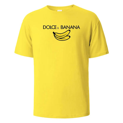 Dolce Banana Funny Print T-Shirt